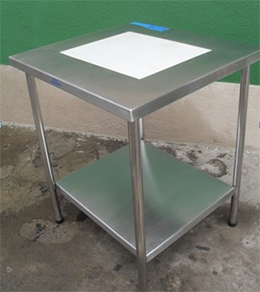 Mesa antivibracion para 1 o 2 balanzas