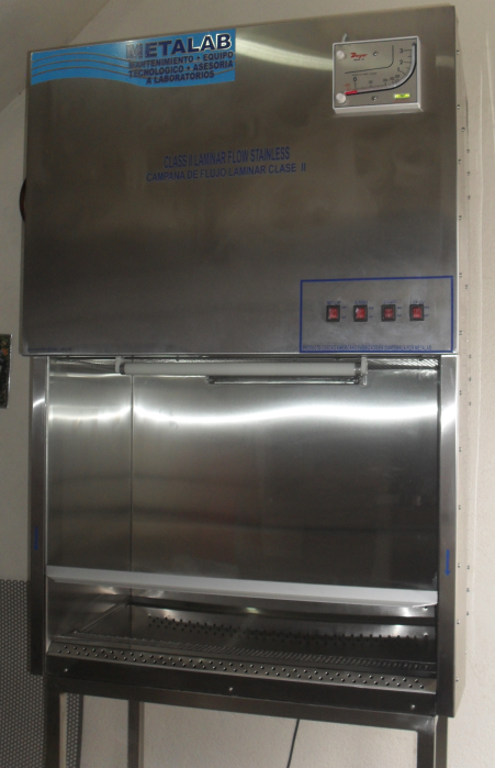 Campana de flujo laminar clase II tipo A 2 - 3 - 4 pies